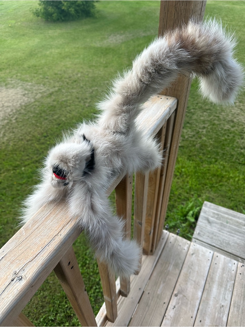 Vintage Real Fur Toy